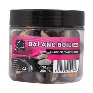 LK Baits Boilies BalancBlack Protein/Carp Secret 20mm 250ml