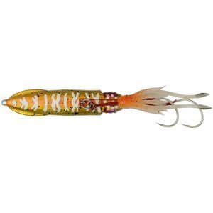 Savage Gear Nástraha Swimsquid Inchiku Orange Gold Glow Délka: 9,7cm, Hmotnost Pilkeru: 150g