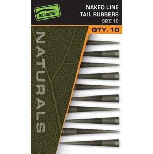 Fox Převleky Naturals Naked Line Tail Rubbers Size 10 10ks