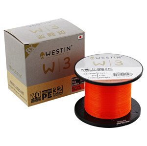 Westin Pletená Šnůra W3 8-Braid Dutch Orange 1m Nosnost: 5kg, Průměr: 0,128mm