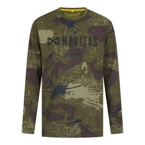 Navitas Tričko Identity Camo Long Sleeve Tee Velikost: XXL