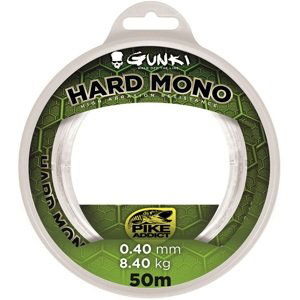 Gunki Vlasec Hard Mono 50m Nosnost: 8,4kg, Průměr: 0,40mm