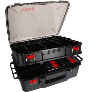 Mikado Kufr Box Two Compartment Jaws Black