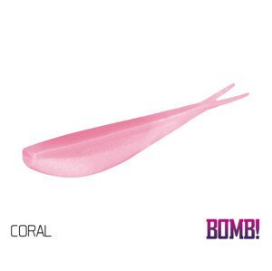 Delphin Gumová Nástraha Bomb D-Shop 6,5cm 5ks Barva: Coral, Délka cm: 6,5cm