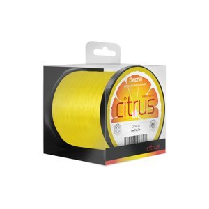 Delphin Vlasec Citrus / žlutý Délka: 600m, Nosnost: 11lbs, Průměr: 0,25mm