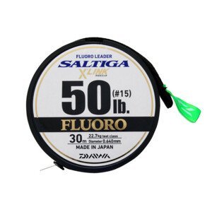 Daiwa Fluorocarbon Saltiga X‘Link Leader 30m Nosnost: 7,30kg, Průměr: 0,33mm