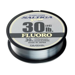Daiwa Fluorocarbon Saltiga X‘Link  Leader 30m Nosnost: 9,10kg, Průměr: 0,37mm