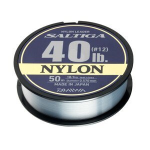 Daiwa Vlasec Saltiga Nylon Leader 50m Nosnost: 45,40kg, Průměr: 0,91mm