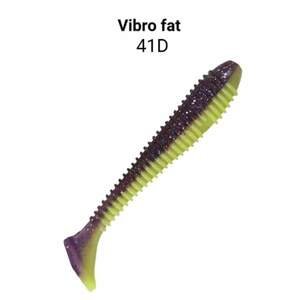 Crazy Fish Gumová Nástraha Vibro Fat Violet Charteuse 10cm Barva: Violet Charteuse, Počet kusů: 4ks, Délka cm: 10cm