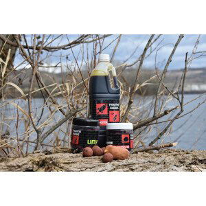 UFO Fishing Dipované Boilies 250ml Průměr: 23mm, Příchuť: OLIHEŇ & CHOBOTNICE