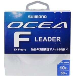 Shimano Fluorocarbon Ocea EX Fluoro Leader Clear 50m Délka: 50m, Nosnost: 50lb, Průměr: 0,628mm