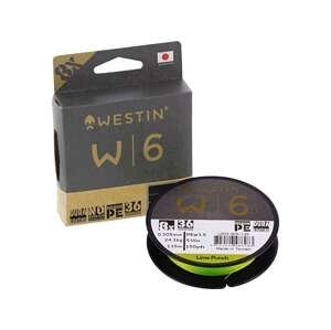 Westin Pletená Šňůra W6 8 Braid Lime Punch 300m Nosnost: 40,2kg, Průměr: 0,405mm