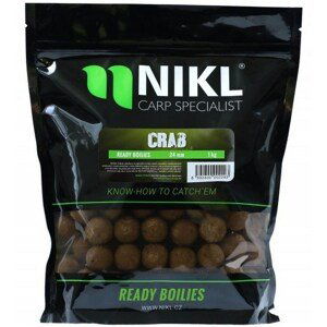 Nikl Hotové Boilies Crab Hmotnost: 3kg, Průměr: 24mm