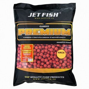 Jet Fish Boilie Premium Clasicc Jahoda / Brusinka Hmotnost: 5kg, Průměr: 20mm, Příchuť: Jahoda / Brusinka