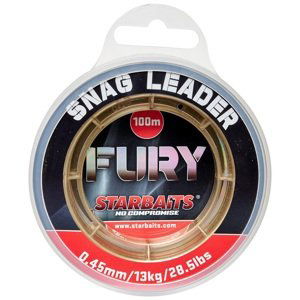 Starbaits Šokový Vlasec Fury Snag Leader Délka: 100 m, Nosnost: 13 kg, Průměr: 0,45mm