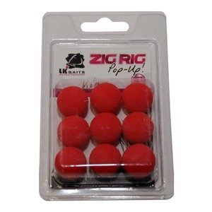 LK Baits ZIG RIG Pop–Up UP 18 mm –Red