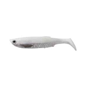 Savage Gear Gumová Nástraha 3D Bleak Paddle Tail 8cm Barva: WHITE SILVER, Délka cm: 8cm