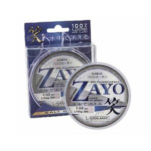 Colmic Vlasec Fluorocarbon Zayo - 50m Nosnost: 12,3kg, Průměr: 0,360mm