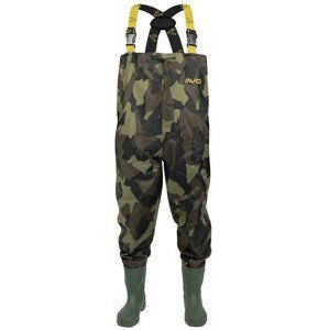 Avid Carp Prsačky 420D Camo Chest Waders Velikost: 45