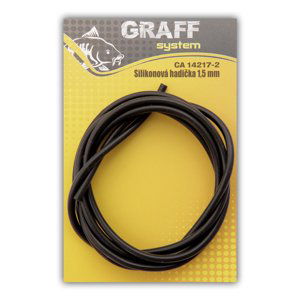 Graffishing Silikonová hadička 1 mm černá Varianta: 1,5 mm černá