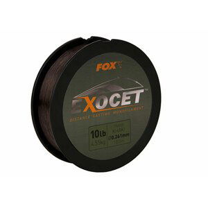 Fox Vlasec Exocet Mono Trans Khaki 1000m Varianta: 10lbs, Nosnost: 4.55kgs, Průměr: 0,26mm
