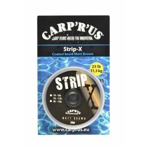 Carp ´R´ Us Carp´R ´Us Potahovaná Šňůrka Strip-X Matt Brown 20m Varianta: 45lb