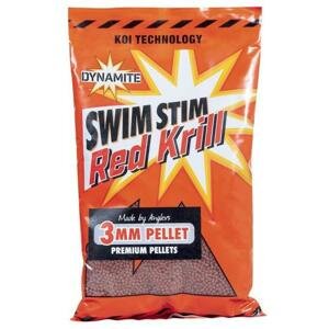 Dynamite Baits Pellets Carp Swim Stim Red Krill 900g Hmotnost: 900g, Průměr: 3mm
