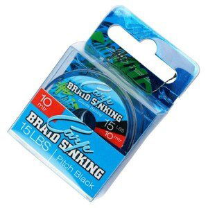 Giants Fishing Návazcová Šňůra Carp Braid Sinking Pitch Black 10m Nosnost: 25lb