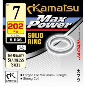 Kamatsu Kroužky Max Power Solid Ring SS 5 ks Průměr: 7mm