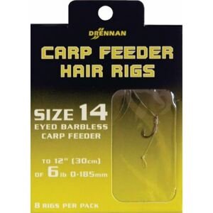 Drennan Hotový Návazec Carp Feeder Hair Rigs 5ks Varianta: 8/8lb