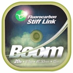 Korda Fluorocarbon Stiff Link Boom 15m Nosnost: 9,1kg, Průměr: 0,50mm
