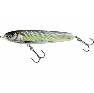Salmo Potápivý Wobler SWEEPER  SINKING - 10 cm Barva: Silver Chartreuse Shad
