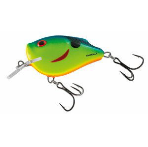 Salmo Plovoucí Wobler SquareBill Floating  - 5 cm Barva: Chartreuse Powder Blue