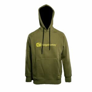 RidgeMonkey Mikina APEarel Dropback Heavyweight Hoody Green Velikost: XXXL