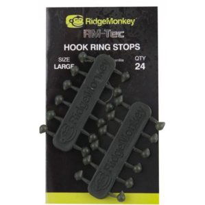 RidgeMonkey Gumové Stoppery RM-Tec Hook Ring Stops Malé