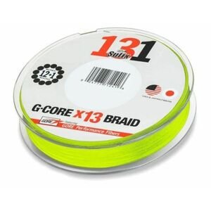 Sufix Pletená Šňůra 131 G-Core Neon yellow 150m Nosnost: 5,4kg, Průměr: 0,104mm