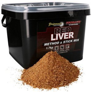 Starbaits Method & Stick Mix 1,7kg Příchuť: Red Liver