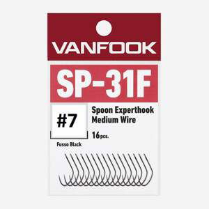 Vanfook Háčky SP-31F Spoon Experthook 16ks Počet kusů: 16ks, Velikost háčku: #7