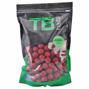 TB Baits Boilie GLM Squid Strawberry Hmotnost: 2,5kg, Průměr: 16mm