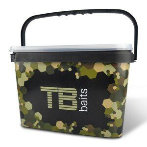 TB Baits Kbelík Hexa Camo 5L