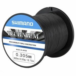 Shimano Vlasec Technium PB 1530 m 0,25 mm 6,1 kg šedý