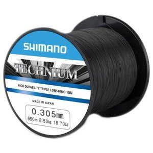 Shimano Vlasec Technium PB Délka: 1100m, Nosnost: 8,5kg, Průměr: 0,305mm