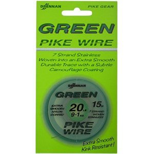 Drennan DRENNAM Ocelové Lanko Green Pike Wire Varianta: 0,36mm, nosnost 15lb (6,8kg)
