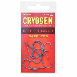 ESP háčky Cryogen Stiff Rigger Barbless vel. 4 10ks
