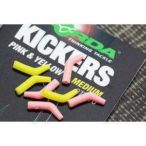 Korda Rovnátko na háček Kickers Large Yellow/Pink 10ks