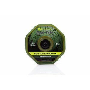 RidgeMonkey šňůra RM-Tec Soft Coated Hooklink 25lb 20m Zelená