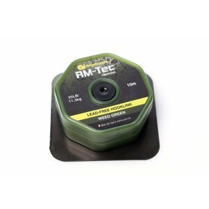 RidgeMonkey šňůrka RM-Tec Lead Free Hooklink 25lb 10m Weed Green