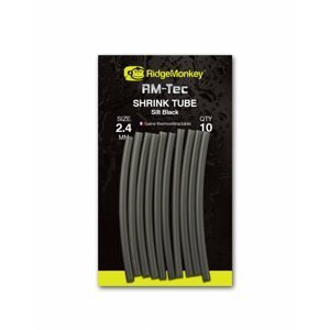 RidgeMonkey smršťovací hadička RM-Tec Shrink Tube 2,4mm Silt Black 10ks