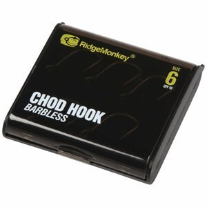 RidgeMonkey háček RM-Tec Chod Hook Barbless Velikost 4