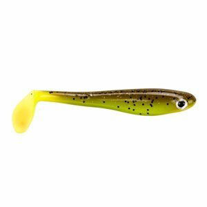 Berkley Power Bait Hollow Belly 10cm Brown Chartreuse